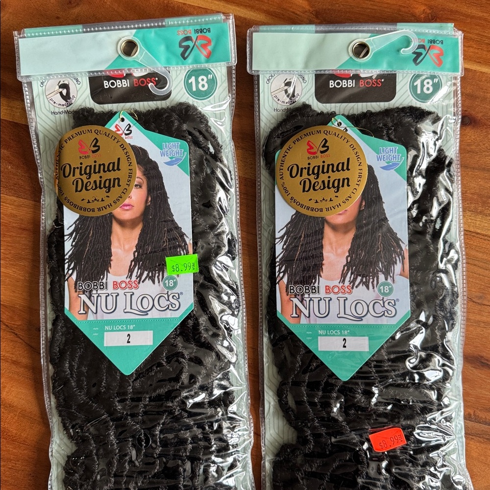 Nu‎ Locs 18" Black Hair Extensions